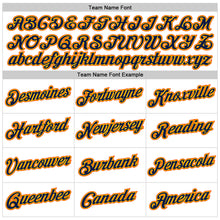 Загрузить изображение в средство просмотра галереи, Custom Stitched White Navy-Gold Sports Pullover Sweatshirt Hoodie