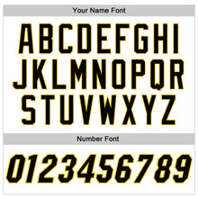 Charger l'image dans la galerie, Custom White Black-Gold Authentic Baseball Jersey