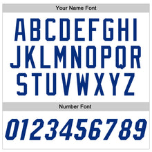 Laden Sie das Bild in den Galerie-Viewer, Custom White Royal Authentic Baseball Jersey