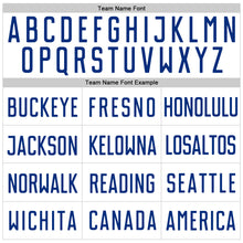 Laden Sie das Bild in den Galerie-Viewer, Custom White Red-Royal Authentic Baseball Jersey