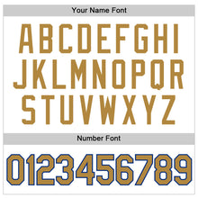 Laden Sie das Bild in den Galerie-Viewer, Custom White Old Gold-Red Authentic Baseball Jersey