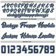 Загрузить изображение в средство просмотра галереи, Custom White Navy-Hunter Green Authentic Throwback Basketball Shorts