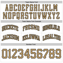 Load image into Gallery viewer, Custom White Old Gold-Black Authentic Throwback Basketball Shorts