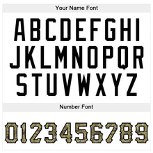 Загрузить изображение в средство просмотра галереи, Custom Stitched White Camo-Black Sports Pullover Sweatshirt Hoodie