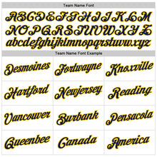 Загрузить изображение в средство просмотра галереи, Custom Stitched White Navy-Gold Sports Pullover Sweatshirt Hoodie