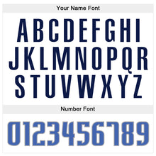 Загрузить изображение в средство просмотра галереи, Custom Stitched White Blue-Navy Sports Pullover Sweatshirt Hoodie