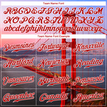 Laden Sie das Bild in den Galerie-Viewer, Custom White Red-White 3D Pattern Design Golden Gate Bridge Authentic Baseball Jersey