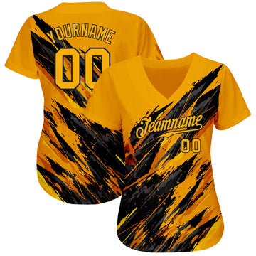 Custom 3D Pattern Design Sport Authentic Baseball Jersey