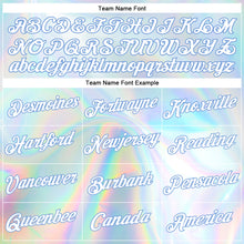 Загрузить изображение в средство просмотра галереи, Custom 3D Pattern Design Abstract Trendy Holographic Vaporwave Style Performance T-Shirt
