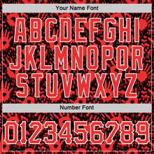 Загрузить изображение в средство просмотра галереи, Custom Black Red-White 3D Halloween Horror Night Trick Treat Party Costume Ideas Sports Pullover Sweatshirt Hoodie
