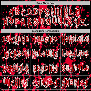 Custom Black Red-White 3D Halloween Skull Party Costume Ideas Sports Pullover Sweatshirt Hoodie