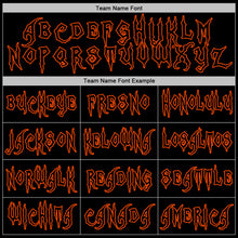 Загрузить изображение в средство просмотра галереи, Custom Black Orange 3D Halloween Flame Pumpkin Party Costume Ideas Sports Pullover Sweatshirt Hoodie
