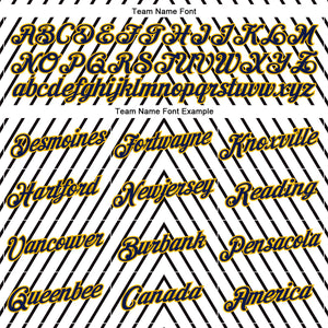 Custom Stitched White Navy Black-Gold 3D Pattern Design Sportswear Pullover Sweatshirt Hoodie