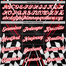 Загрузить изображение в средство просмотра галереи, Custom Black White-Fire Red 3D Pattern Design Formula Auto Car Racing Motorsport Sports Pullover Sweatshirt Hoodie
