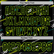 Загрузить изображение в средство просмотра галереи, Custom Black Neon Green-White 3D Pattern Design Formula Auto Car Racing Motorsport Sports Pullover Sweatshirt Hoodie
