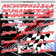 Загрузить изображение в средство просмотра галереи, Custom Black Fire Red-White 3D Pattern Design Formula Auto Car Racing Motorsport Sports Pullover Sweatshirt Hoodie
