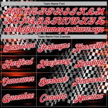 Загрузить изображение в средство просмотра галереи, Custom Black Fire Red-White 3D Pattern Design Formula Auto Car Racing Motorsport Sports Pullover Sweatshirt Hoodie
