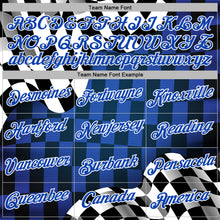 Загрузить изображение в средство просмотра галереи, Custom Black Thunder Blue-White 3D Pattern Design Formula Auto Car Racing Motorsport Sports Pullover Sweatshirt Hoodie
