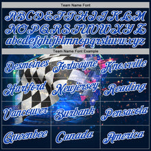 Загрузить изображение в средство просмотра галереи, Custom Black Thunder Blue-White 3D Pattern Design Formula Auto Car Racing Motorsport Sports Pullover Sweatshirt Hoodie

