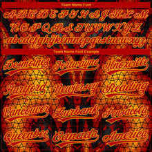 Загрузить изображение в средство просмотра галереи, Custom Stitched Black Red-Yellow 3D Pattern Design Flame Sports Pullover Sweatshirt Hoodie
