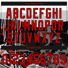 Load image into Gallery viewer, Custom Stitched Black Red Gray-White 3D Graffiti Splash Street Art Sports Pullover Sweatshirt Hoodie
