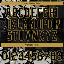 Load image into Gallery viewer, Custom Stitched Black Gray Old Gold-White 3D Graffiti Splash Street Art Sports Pullover Sweatshirt Hoodie
