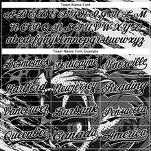 Load image into Gallery viewer, Custom Stitched Black Gray-White 3D Pattern Design Animal Tiger Sports Pullover Sweatshirt Hoodie
