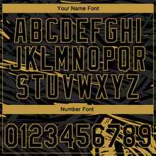 Load image into Gallery viewer, Custom Stitched Black Gray-Old Gold 3D Pattern Design Animal Lion Sports Pullover Sweatshirt Hoodie
