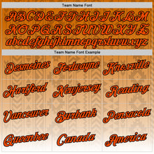Загрузить изображение в средство просмотра галереи, Custom Orange White-Black 3D Pattern Design Ethnic Tribal Sportswear Pullover Sweatshirt Hoodie
