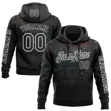 Загрузить изображение в средство просмотра галереи, Custom Black White 3D Pattern Design Ethnic Tribal Sportswear Pullover Sweatshirt Hoodie
