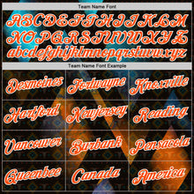 Загрузить изображение в средство просмотра галереи, Custom Black Orange-White 3D Pattern Design Ethnic Tribal Sportswear Pullover Sweatshirt Hoodie
