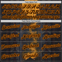 Загрузить изображение в средство просмотра галереи, Custom Black Bay Orange 3D Pattern Design Ethnic Tribal Sportswear Pullover Sweatshirt Hoodie
