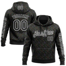 Загрузить изображение в средство просмотра галереи, Custom Black White 3D Pattern Design Ethnic Tribal Sportswear Pullover Sweatshirt Hoodie
