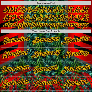 Custom Stitched Green Brown Red-Yellow 3D Pattern Design Snake Skin Print Sportswear Pullover Sweatshirt Hoodie