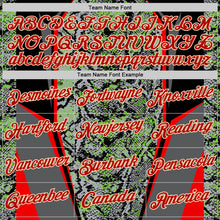 Загрузить изображение в средство просмотра галереи, Custom Stitched Gray Red Green Black-Cream 3D Pattern Design Snake Skin Print Sportswear Pullover Sweatshirt Hoodie
