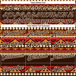 Custom Brown City Cream 3D Pattern Design Western Cowboy Tribal Ethnic Sports Pullover Sweatshirt Hoodie