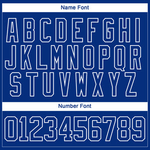 Custom Royal Light Blue-White 3D Splash Hockey Lace Neck Jersey