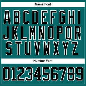 Custom Teal Black-White 3D Splash Hockey Lace Neck Jersey