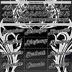 Custom Black White 3D Abstract Flame Sports Pullover Sweatshirt Hoodie