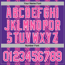 Load image into Gallery viewer, Custom Stitched Purple Pink-White 3D Pattern Design Abstract Shape Sports Pullover Sweatshirt Hoodie
