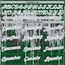 Charger l'image dans la galerie, Custom Stitched Green Gray-White 3D Pattern Design Dripping Splatter Sports Pullover Sweatshirt Hoodie
