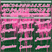 Load image into Gallery viewer, Custom Stitched Green Pink-White 3D Pattern Design Dripping Splatter Sports Pullover Sweatshirt Hoodie
