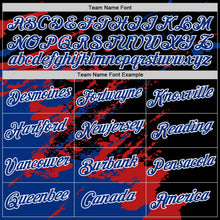 Загрузить изображение в средство просмотра галереи, Custom Stitched Black Royal Red-White 3D Pattern Design Abstract Fragment Art Splash Sports Pullover Sweatshirt Hoodie
