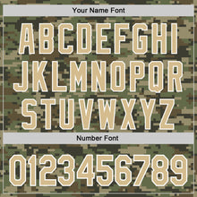 Load image into Gallery viewer, Custom Stitched Camo Vegas Gold-White 3D Salute To Service Sports Pullover Sweatshirt Hoodie
