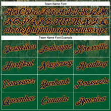 Load image into Gallery viewer, Custom Stitched Green Navy-Bay Orange 3D Pattern Design Tree Camo Gradient Hunting Sports Pullover Sweatshirt Hoodie
