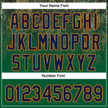 Load image into Gallery viewer, Custom Stitched Green Navy-Bay Orange 3D Pattern Design Tree Camo Gradient Hunting Sports Pullover Sweatshirt Hoodie
