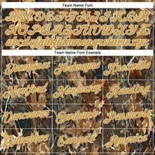 Load image into Gallery viewer, Custom Stitched Olive Old Gold-Cream 3D Pattern Design Tree Camo Hunting Sports Pullover Sweatshirt Salute To Service Hoodie
