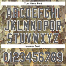 Load image into Gallery viewer, Custom Stitched Olive Steel Gray-White 3D Pattern Design Tree Camo Hunting Sports Pullover Sweatshirt Salute To Service Hoodie
