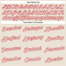 Charger l&#39;image dans la galerie, Custom Stitched Cream White-Red 3D Pattern Design Tree Camo Hunting Sports Pullover Sweatshirt Hoodie
