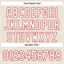 Charger l&#39;image dans la galerie, Custom Stitched Cream White-Red 3D Pattern Design Tree Camo Hunting Sports Pullover Sweatshirt Hoodie
